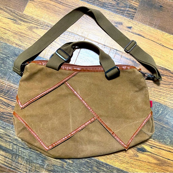 Oris Handbags - ORIS VINTAGE CANVAS TRAVEL BAG